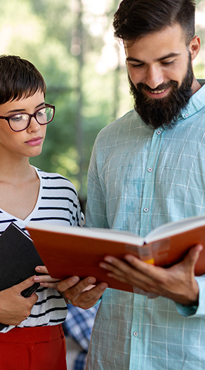 Students connecting online